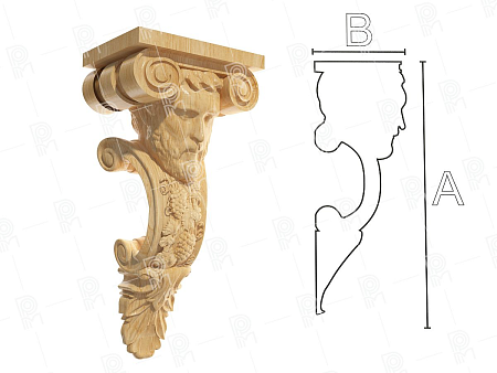 Деревянные кронштейны